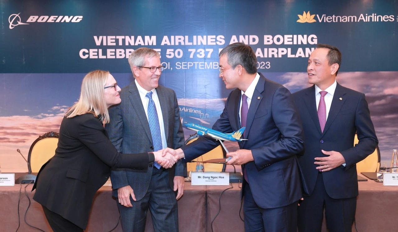 Vietnam Airlines và Boeing: Cầu nối hợp tác hàng không Việt - Mỹ