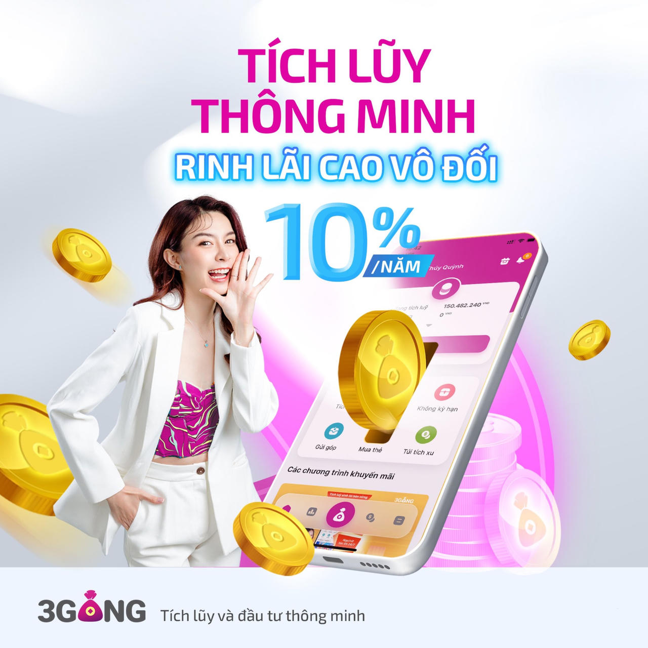 3GANG: Đồng hành tích lũy cùng người Việt