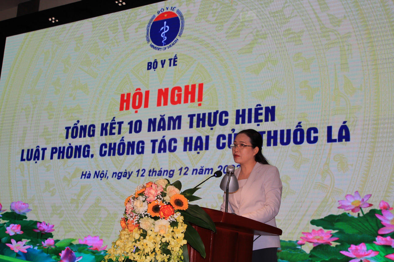 Còn nhiều thách thức trong thực thi Luật Phòng, chống tác hại của thuốc lá