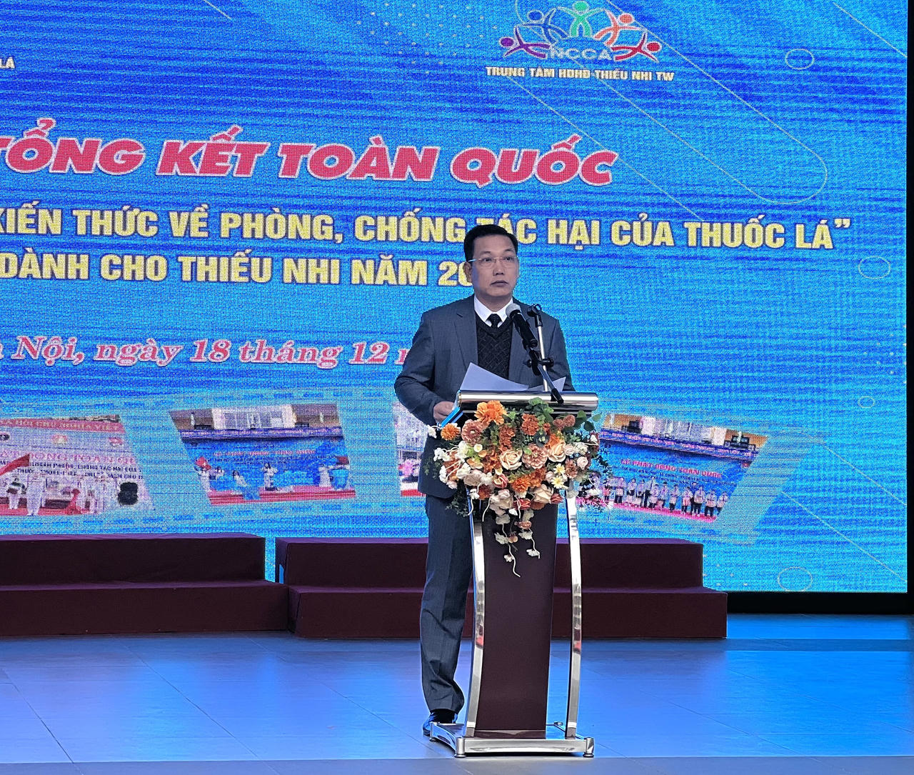 Trao giải cuộc thi 'Tìm hiểu kiến thức về Phòng, chống tác hại của thuốc lá' dành cho thiếu nhi năm 2023