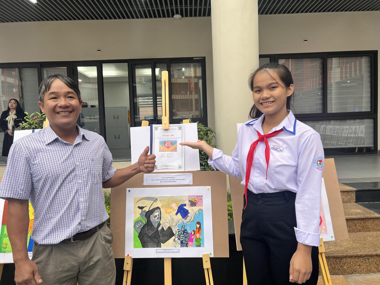 Trao giải cuộc thi 'Tìm hiểu kiến thức về Phòng, chống tác hại của thuốc lá' dành cho thiếu nhi năm 2023