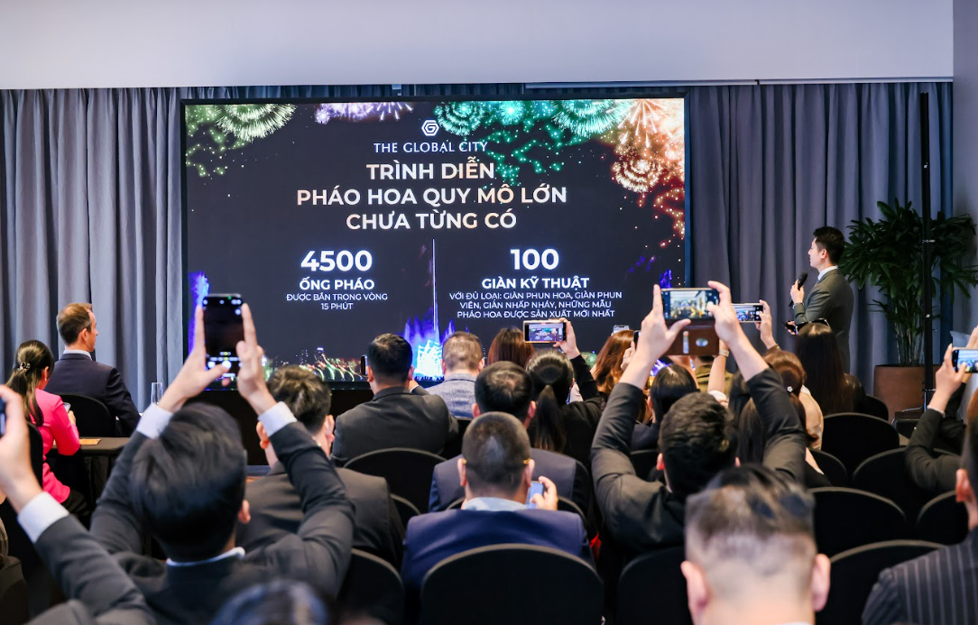 Sắp có lễ hội đếm ngược 2024 với màn pháo hoa 15 phút tại The Global City 