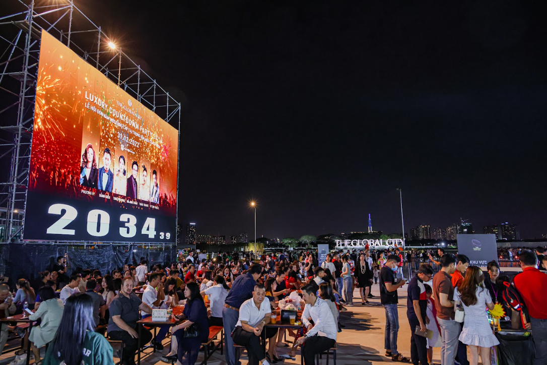 Sắp có lễ hội đếm ngược 2024 với màn pháo hoa 15 phút tại The Global City 