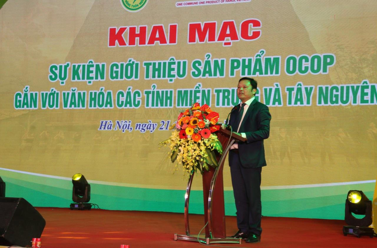 Khai mạc sự kiện giới thiệu sản phẩm OCOP gắn với văn hóa miền Trung và Tây Nguyên