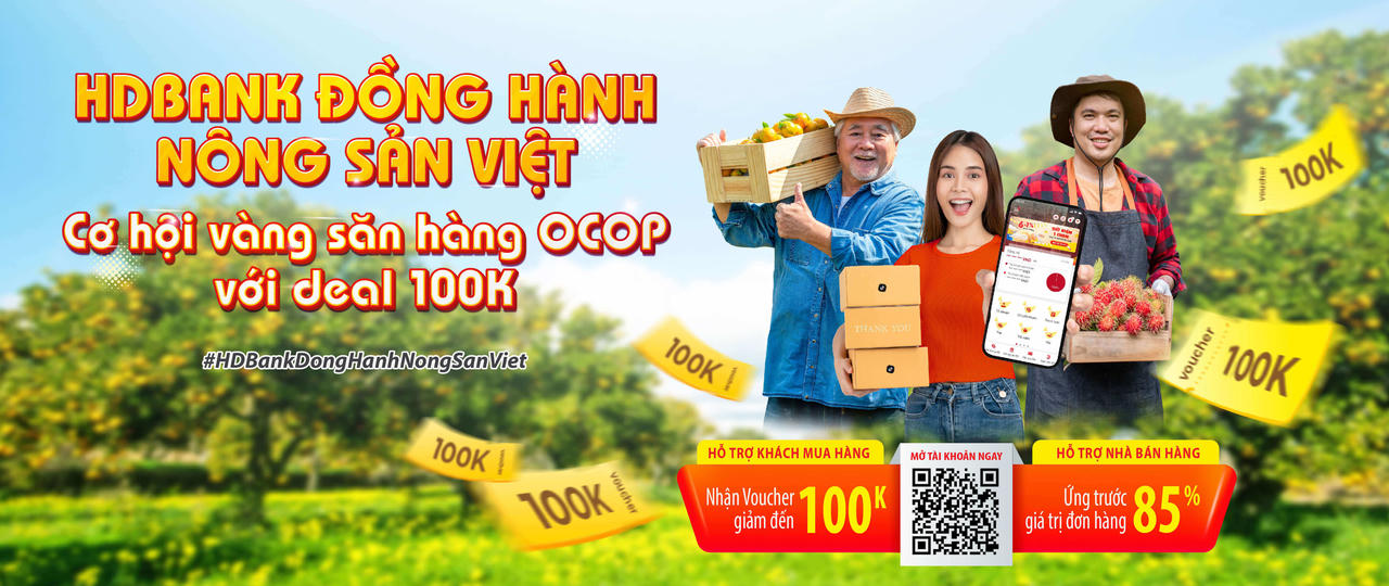 HDBank đồng hành OCOP: Trợ lực toàn diện, gia tăng lợi ích