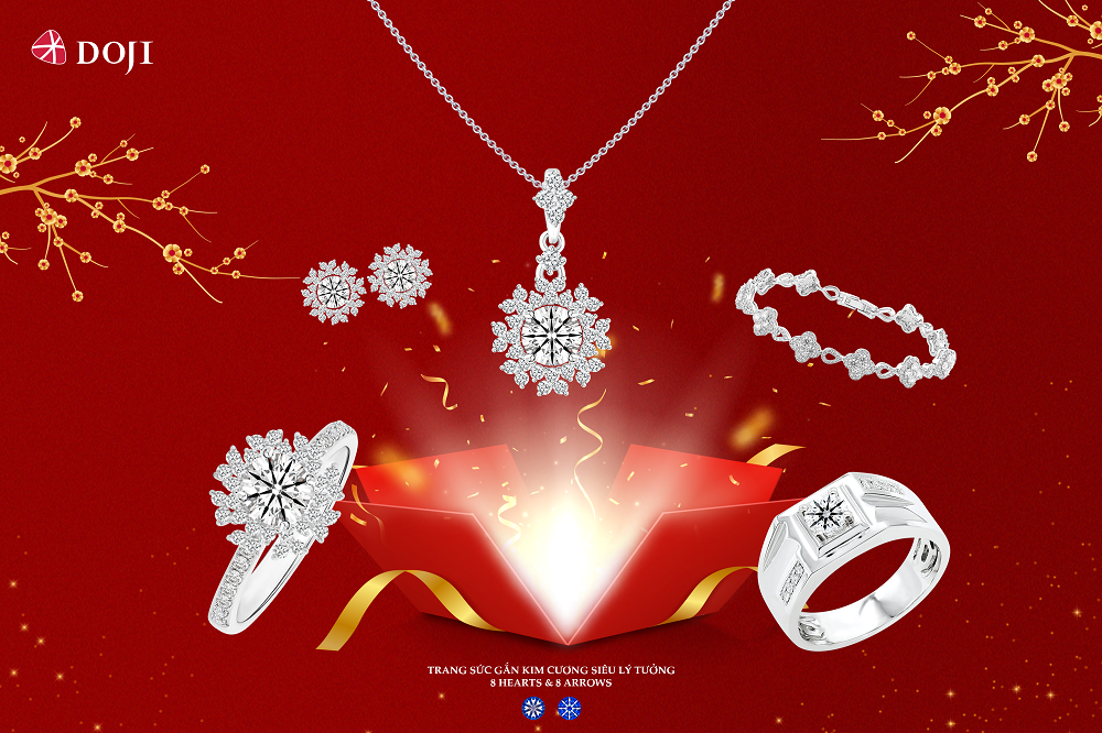 Cùng DOJI bừng sắc diện, kết tình thân dịp tết Giáp Thìn
