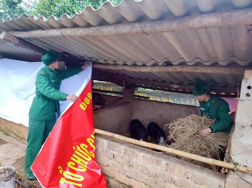 Bộ đội chủ động phòng, chống giá rét