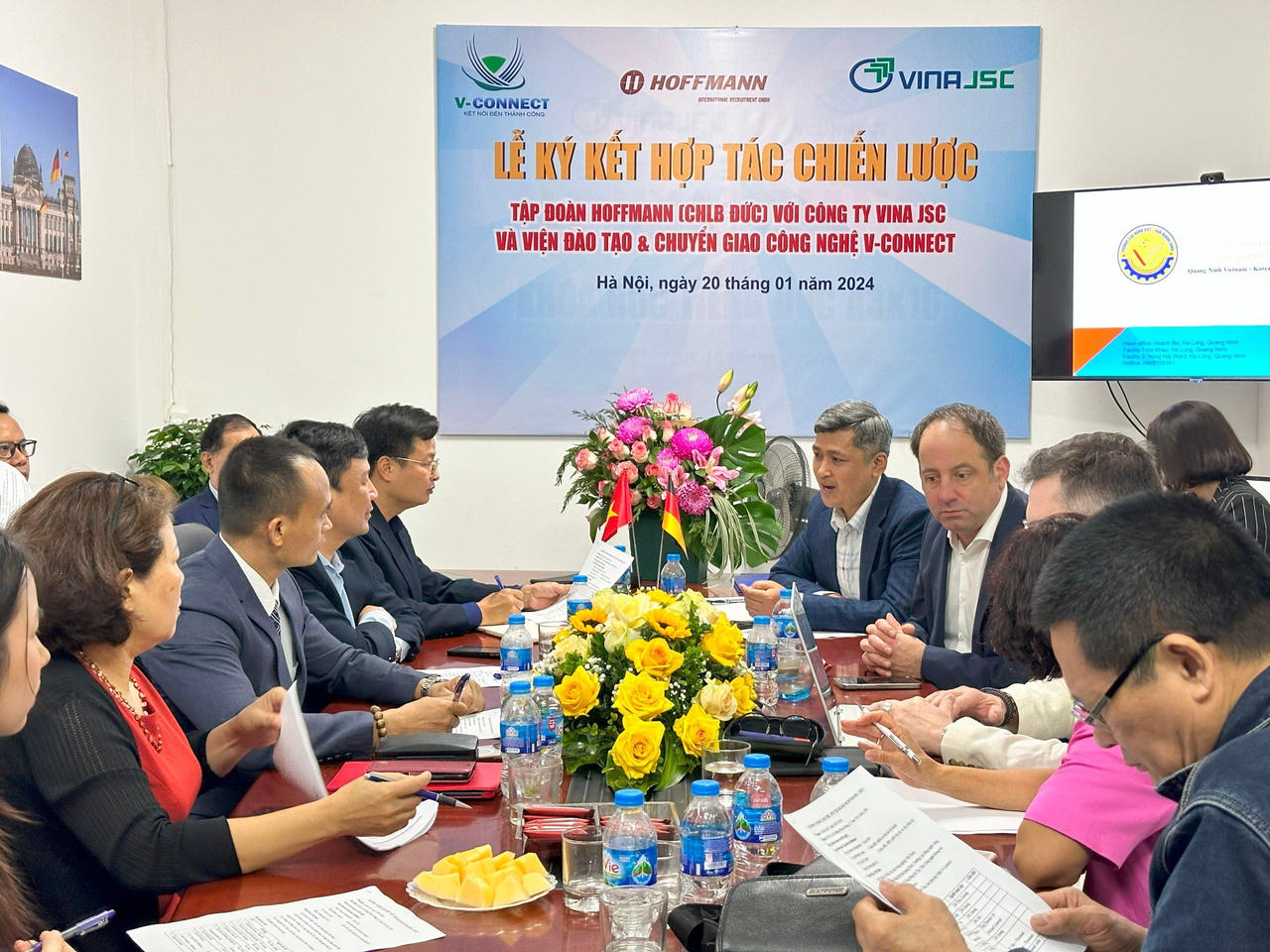 Ký kết hợp tác đào tạo, phát triển nghề nghiệp, đưa du học sinh sang Đức