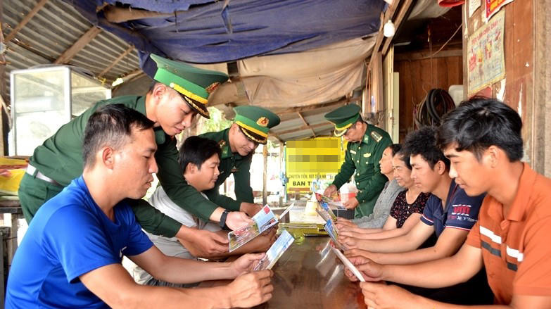 Lực lượng bộ đội biên phòng: Giữ vững an ninh trật tự khu vực biên giới Xuân Giáp Thìn 2024