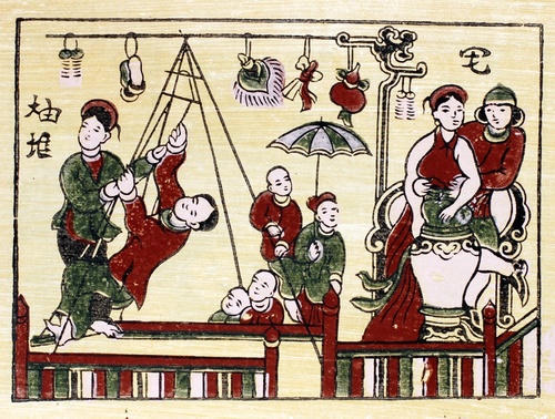 "Em đi trẩy hội non sông"...