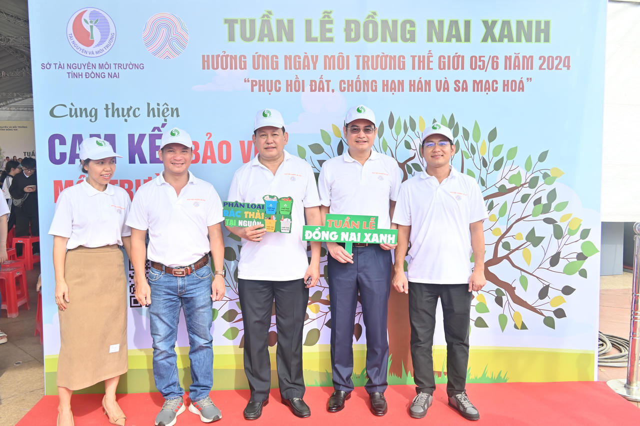 Vedan Việt Nam lan tỏa thông điệp bảo vệ môi trường tại 'Tuần lễ Đồng Nai xanh' 2024