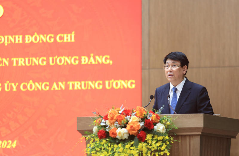 Thượng tướng Lương Tam Quang giữ chức Bí thư Đảng ủy Công an Trung ương