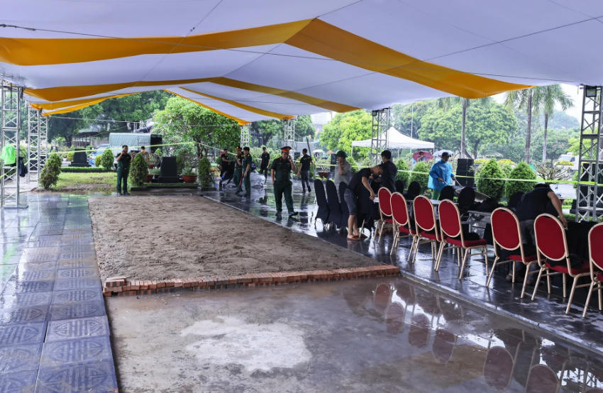 Gấp rút hoàn tất công tác phục vụ Quốc tang Tổng Bí thư Nguyễn Phú Trọng 