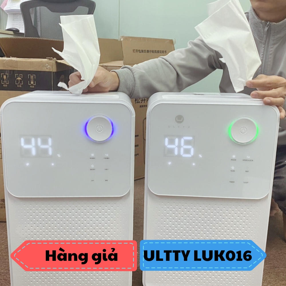 Cảnh báo giả mạo Máy Hút Ẩm U ULTTY, cách phân biệt hàng thật - hàng giả