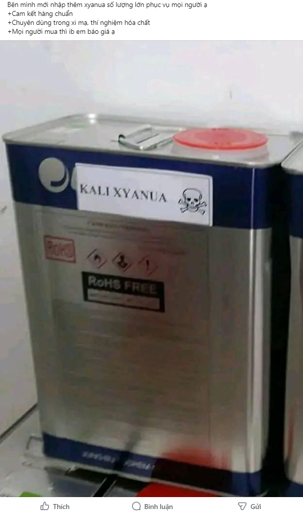 Ngăn chặn vụ việc thương tâm do Xyanua cách nào? - Bài 5: Chỉ cần 'nổ đơn' bao nhiêu cũng có, giao hàng tận nhà