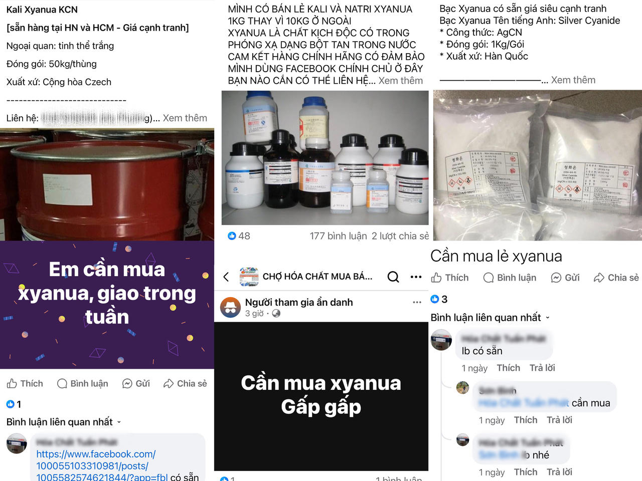 Ngăn chặn vụ việc thương tâm do Xyanua cách nào? - Bài 5: Chỉ cần 'nổ đơn' bao nhiêu cũng có, giao hàng tận nhà