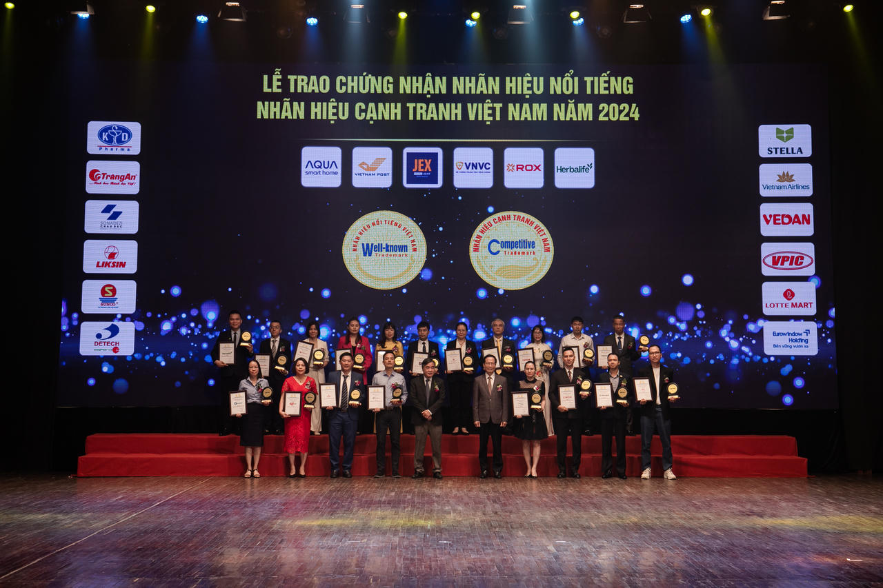 Vedan Việt Nam nhận chứng nhận 'Top 10 nhãn hiệu nổi tiếng Việt Nam' năm thứ 9 liên tiếp