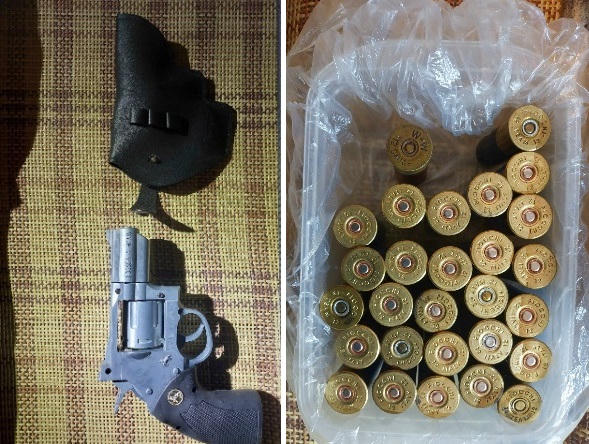 Nghĩ bị nhìn đểu, người đàn ông rút súng bắn đe dọa người trong quán phở