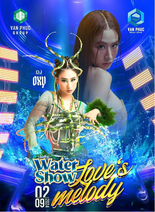 Nghỉ lễ 2/9 đến Van Phuc City xem nhạc nước Water show Love’s Melody
