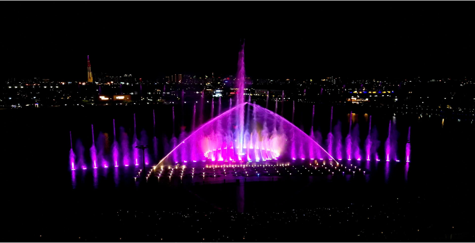 Nghỉ lễ 2/9 đến Van Phuc City xem nhạc nước Water show Love’s Melody