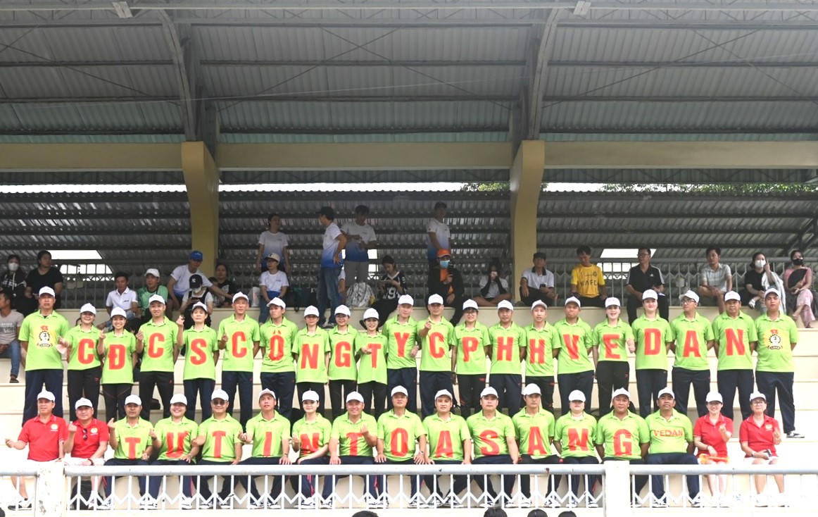 Vedan Việt Nam tích cực tham gia hoạt động chào mừng 95 năm Ngày thành lập Công đoàn Việt Nam