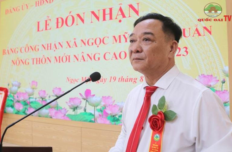 Xã Ngọc Mỹ (Hà Nội) đón Bằng công nhận nông thôn mới nâng cao