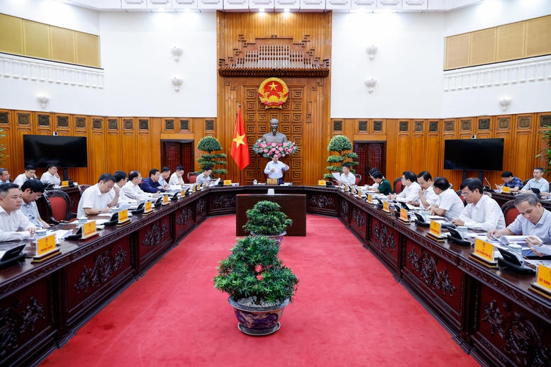 Thủ tướng chủ trì cuộc họp về 3 dự án luật thuế và quản lý vốn