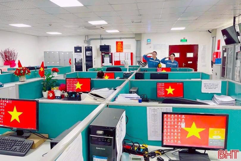 Lan tỏa tình yêu Tổ quốc từ hình ảnh cờ đỏ sao vàng