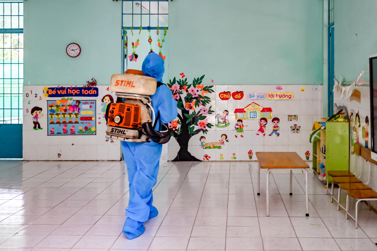 Vedan Việt Nam chung tay phòng chống dịch bệnh sốt xuất huyết tại các trường học huyện Long Thành, Đồng Nai