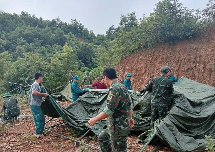 Quân đội đi đầu trong phòng, chống, khắc phục hậu quả bão lũ