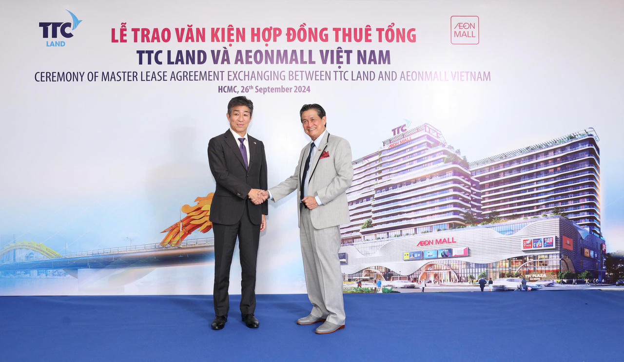 TTC Land và AeonMall Việt Nam ký kết hợp tác tại dự án TTC Plaza Đà Nẵng