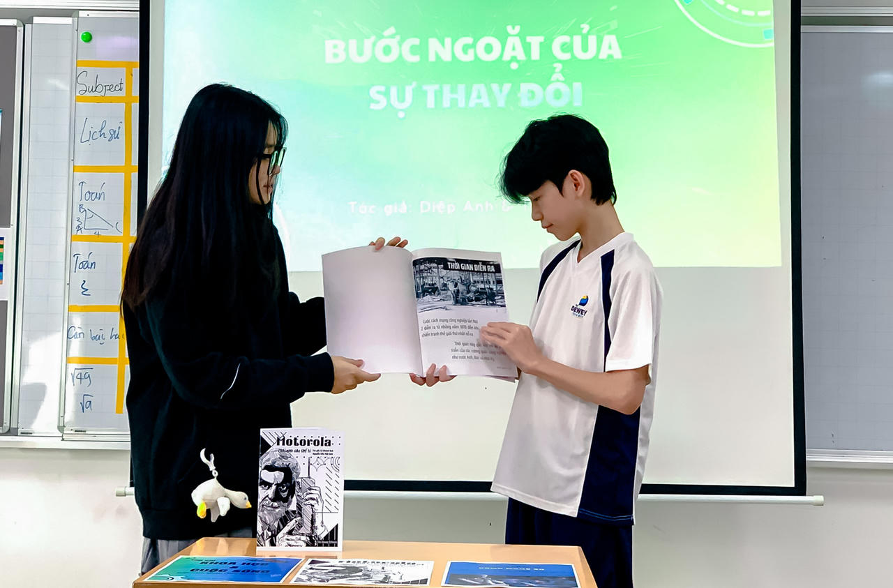 Khơi dậy niềm đam mê lịch sử từ phương pháp giáo dục đổi mới tại Dewey