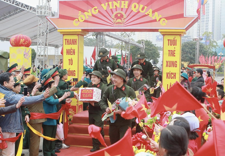 Nâng cao chất lượng thanh niên nhập ngũ