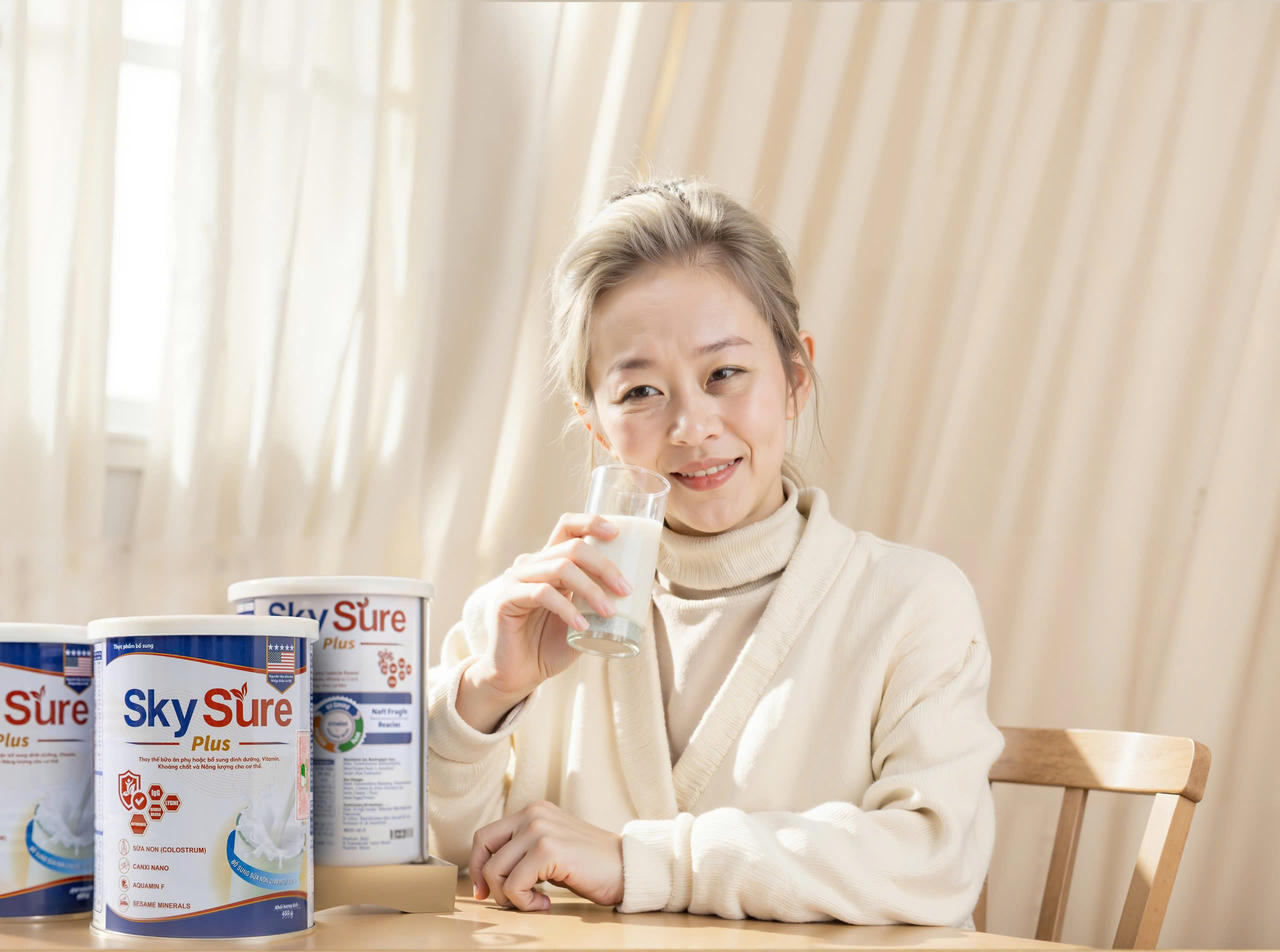 Thực phẩm hỗ trợ phụ nữ trung niên chăm sóc sức khỏe, sắc đẹp toàn diện