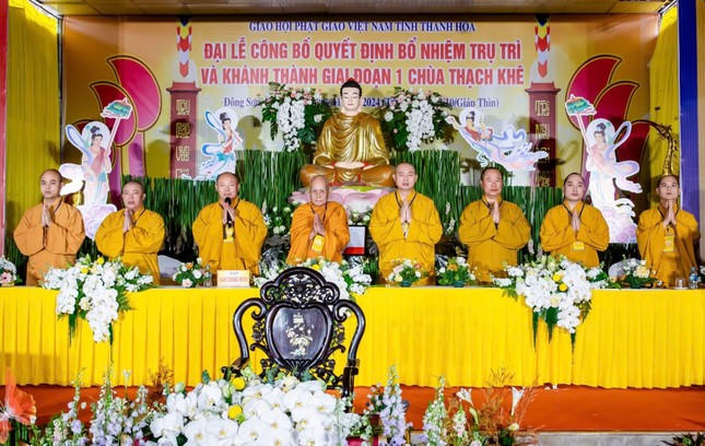 Lễ bổ nhiệm trụ trì và khánh thành giai đoạn 1 chùa Thạch Khê