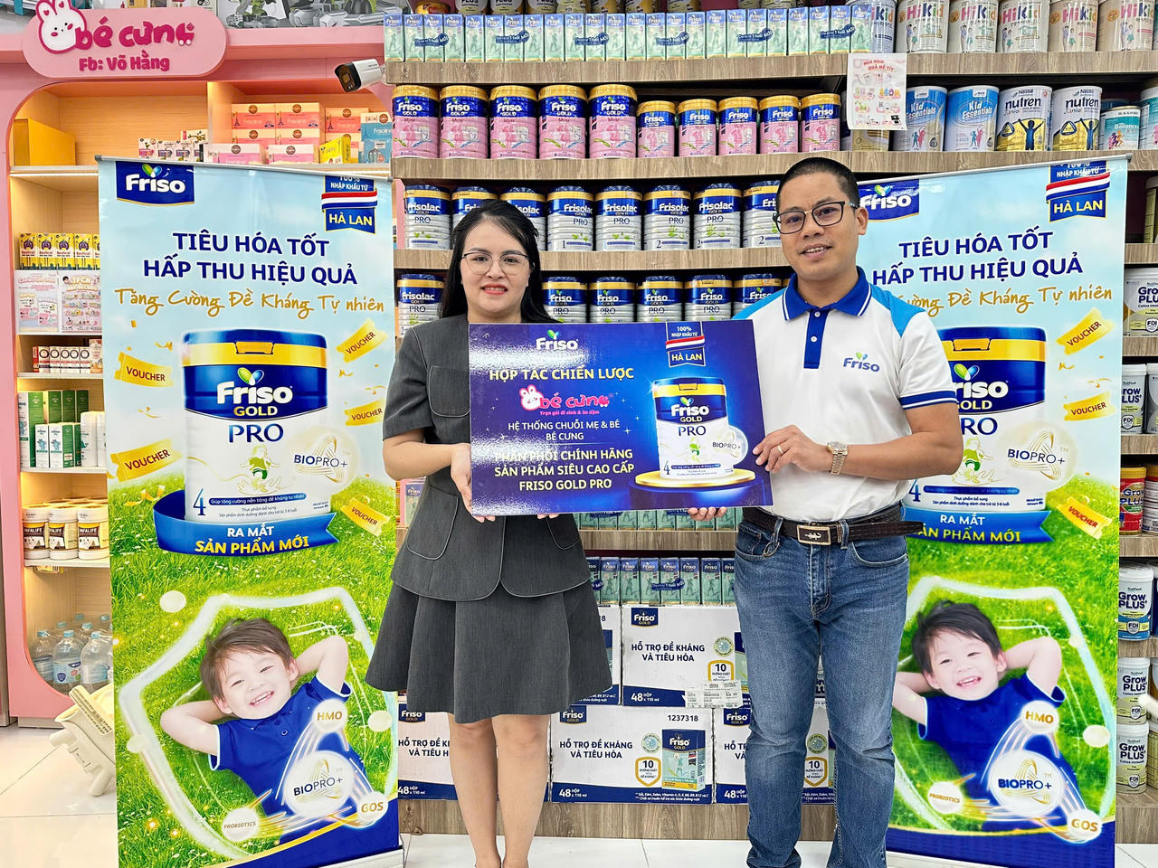 FRISO mở rộng hợp tác chiến lược cùng hệ thống các cửa hàng mẹ và bé hàng đầu khu vực Tây Nam Bộ