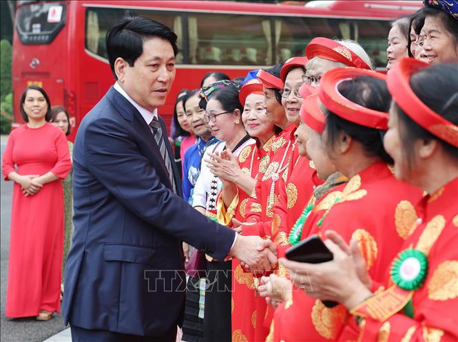 Chủ tịch nước Lương Cường: Phụ nữ Việt Nam tiếp tục làm rạng danh đất Việt