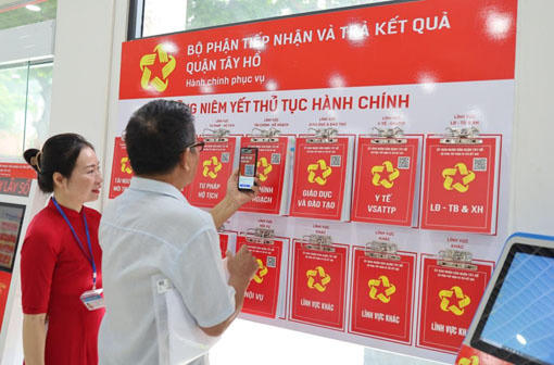 Điểm sáng cải cách hành chính của quận Tây Hồ, Hà Nội: Sáng kiến hay trong lĩnh vực tư pháp - hộ tịch