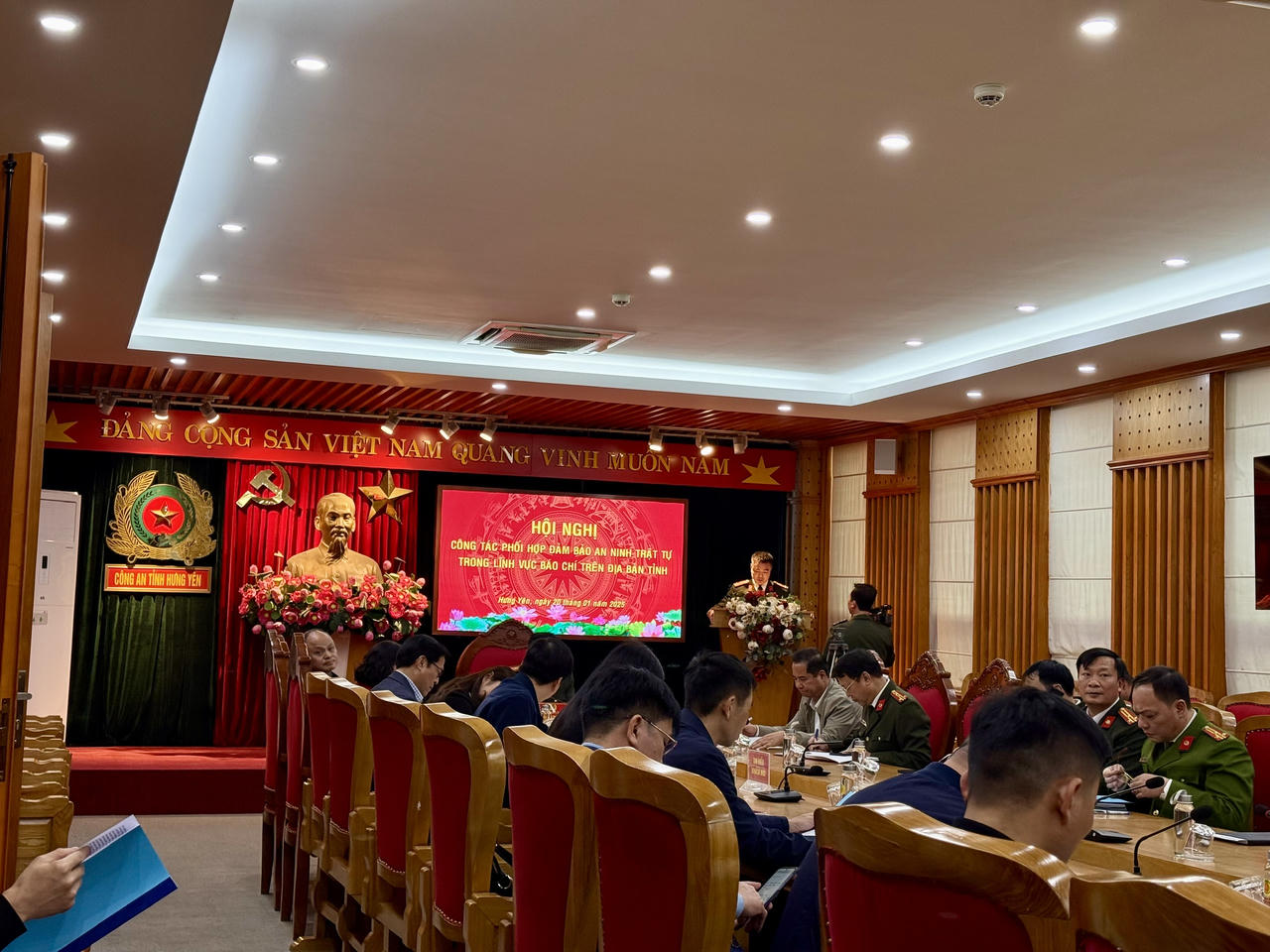 Hưng Yên: Ghi nhận nỗ lực tuyên truyền của báo chí trong giữ vững an ninh trật tự địa phương 