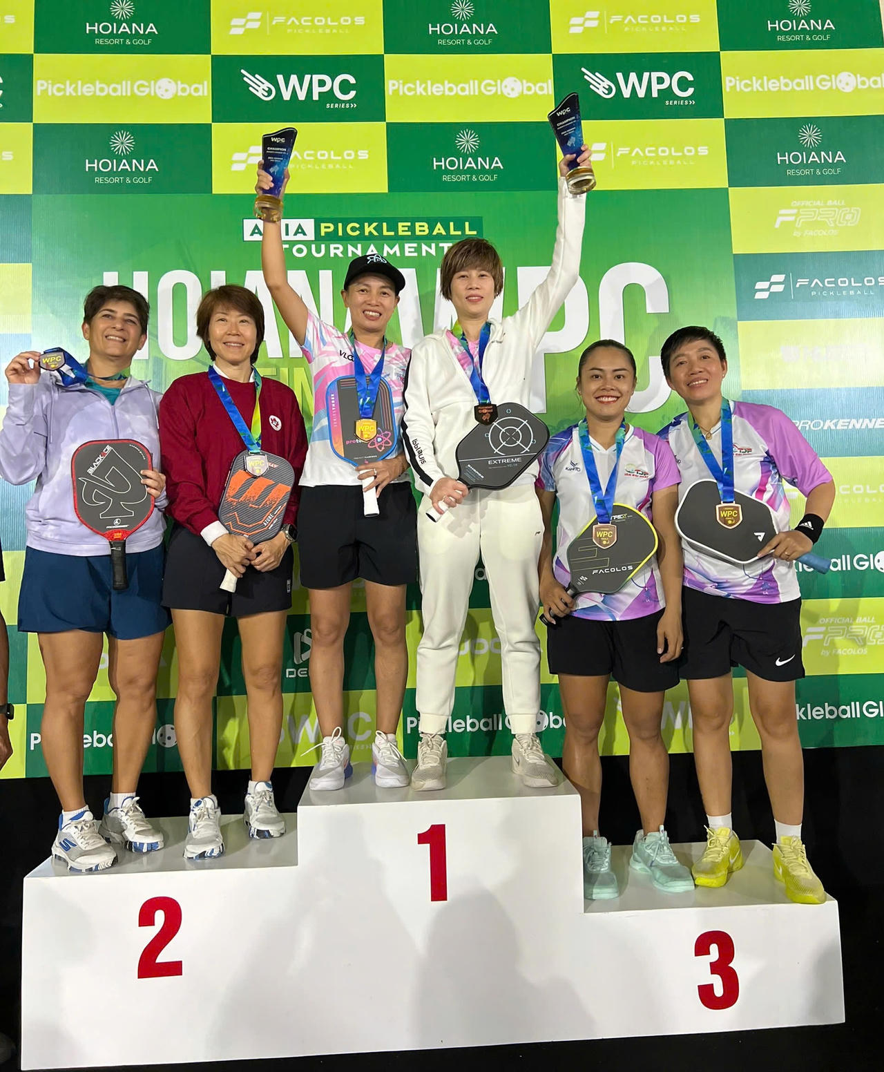 CLB Pickleball D-Joy lập thành tích cao tại giải đấu Hoiana WPC Finals