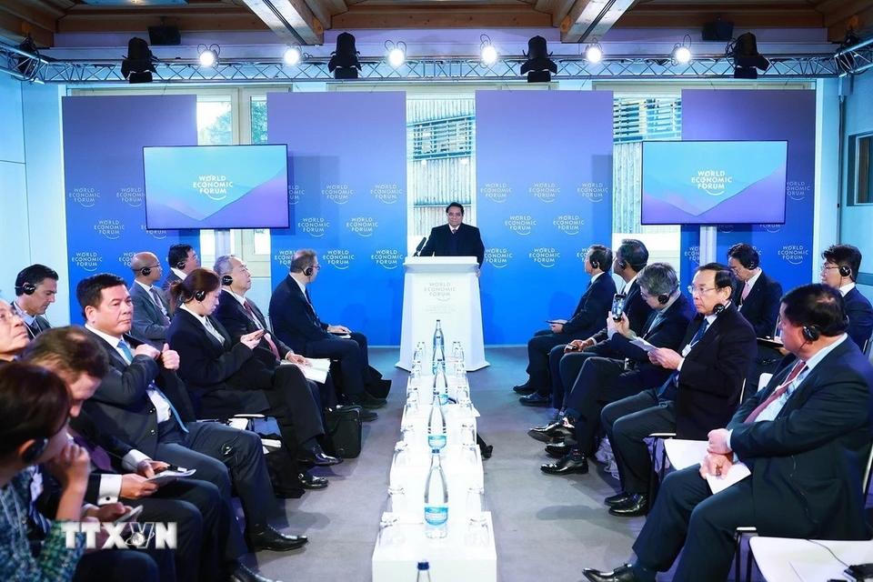 Phiên đối thoại chiến lược quốc gia Việt Nam - WEF: Việt Nam mong muốn các đối tác, nhà đầu tư tiếp tục đồng hành, hợp tác 