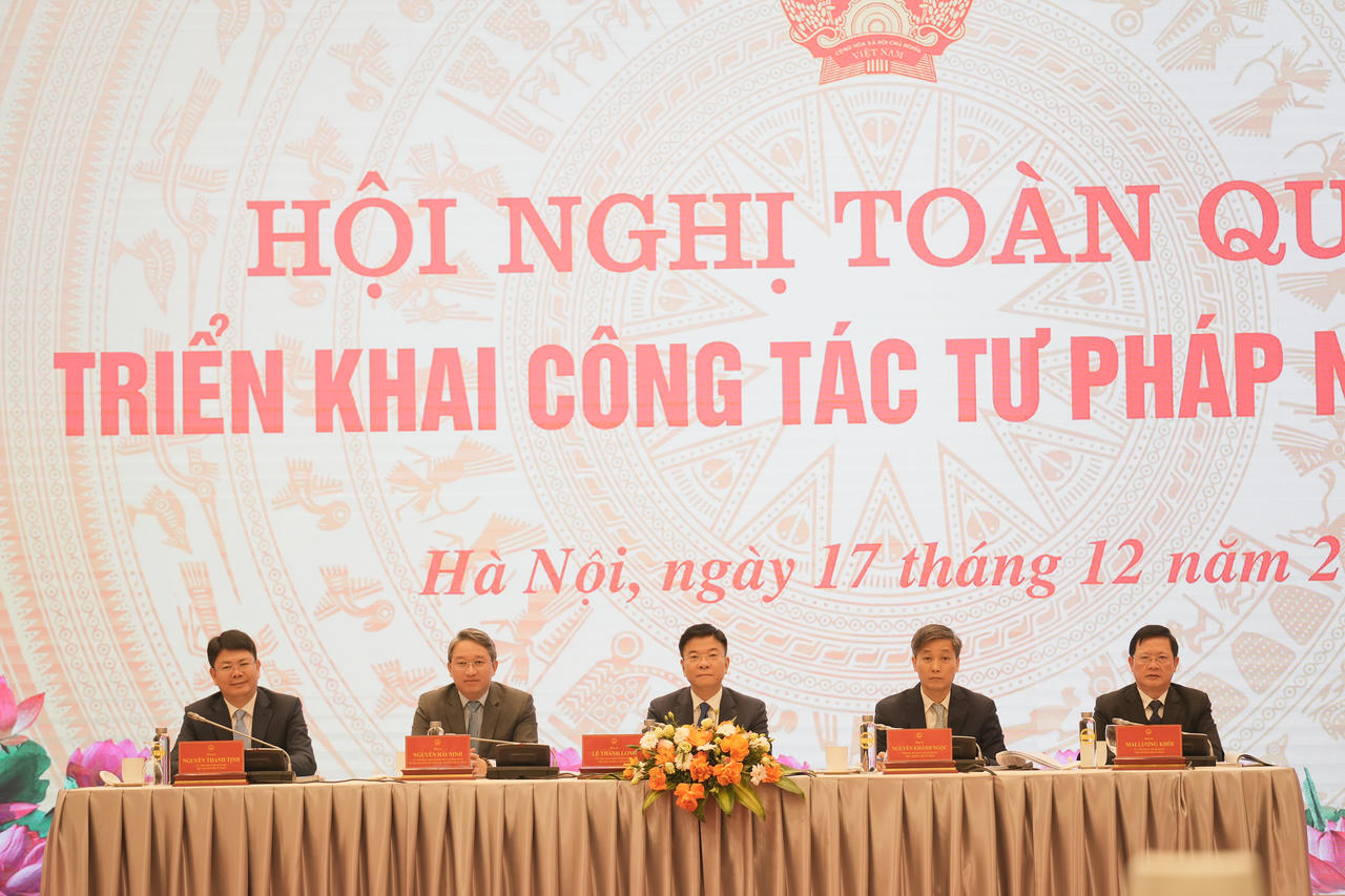 Bộ trưởng Bộ Tư pháp Nguyễn Hải Ninh: Ngành Tư pháp vững vàng tâm thế bước vào Kỷ nguyên mới