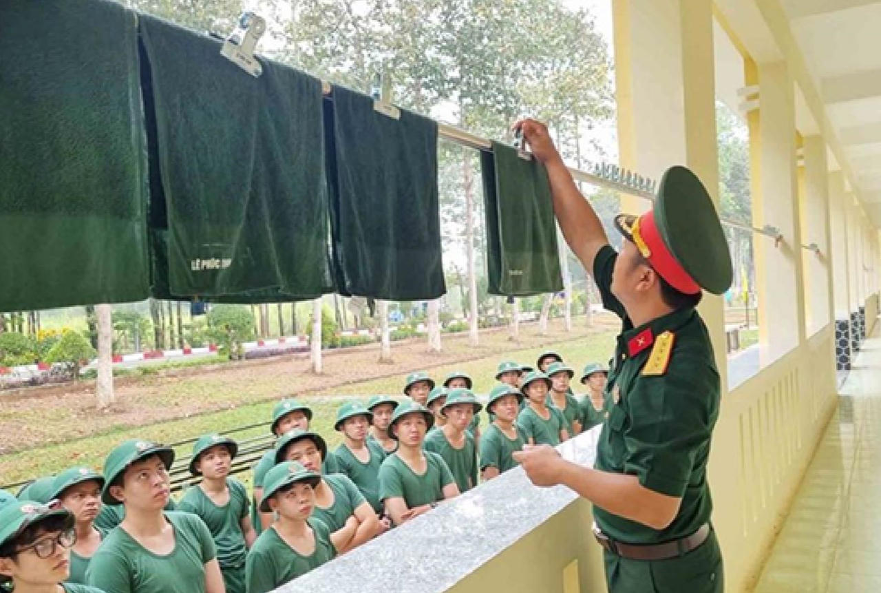 Những ngày đầu trong quân ngũ