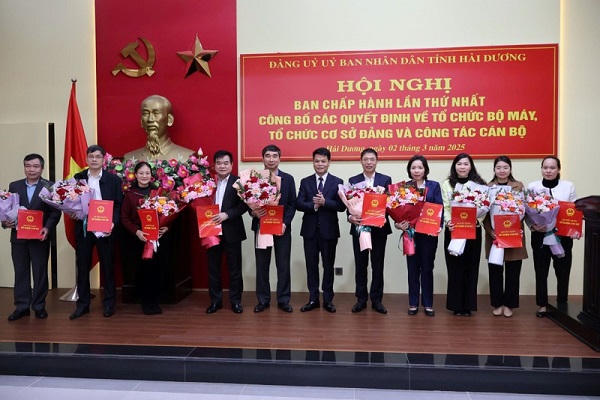 Các địa phương tiếp tục kiện toàn bộ máy tổ chức các sở 