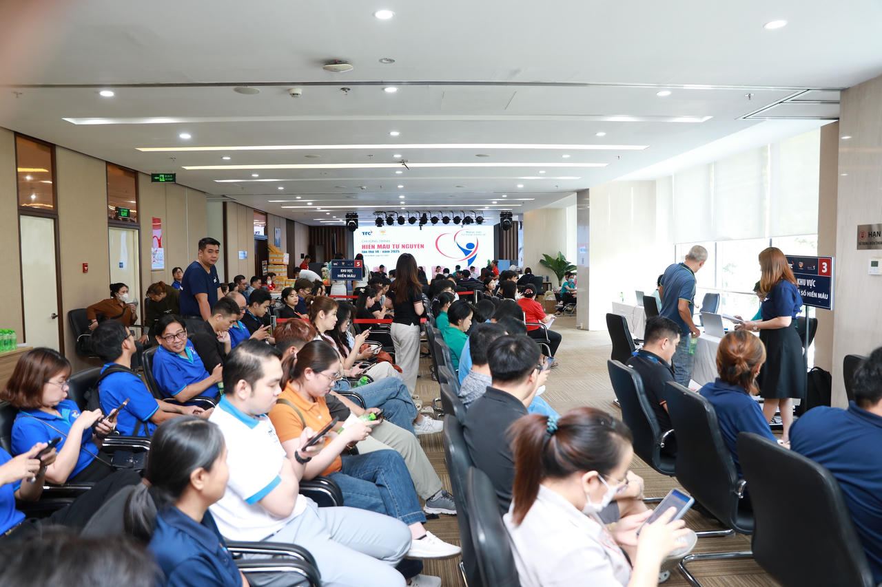 Gần 170 cán bộ nhân viên Tập đoàn TTC tham gia hiến máu tình nguyện