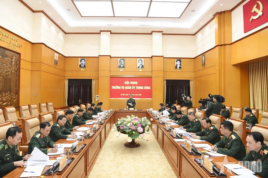 Quân ủy Trung ương thảo luận Đề án về tổ chức quân sự địa phương