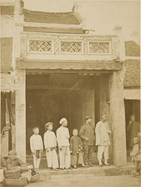 Phố hàng Hà Nội qua quan sát của người Pháp