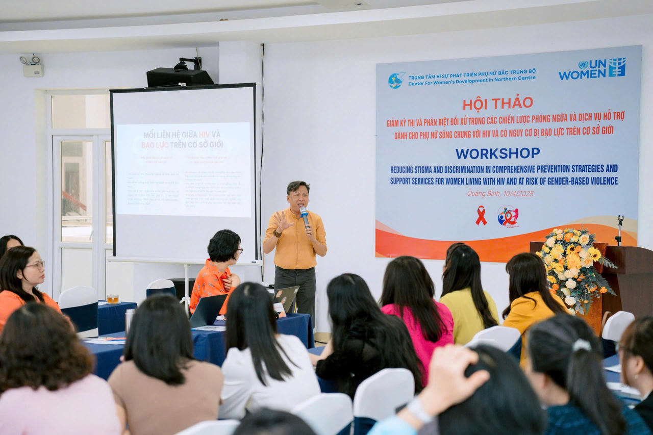 Gỡ rào cản kỳ thị với phụ nữ sống chung với HIV và có nguy cơ bị bạo lực giới