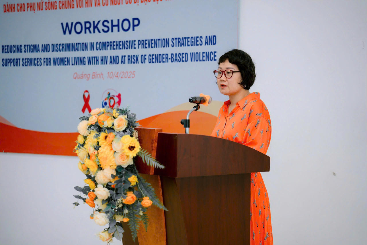 Gỡ rào cản kỳ thị với phụ nữ sống chung với HIV và có nguy cơ bị bạo lực giới