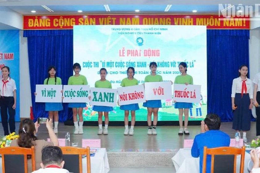 Tuổi trẻ hành động vì một xã hội 'nói không với thuốc lá"